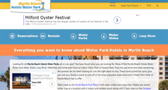 Desktop Screenshot of myrtlebeachhotelswaterparks.com